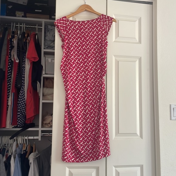 Diane Von Furstenberg Gabi Dash Weave Magenta - Picture 2 of 5